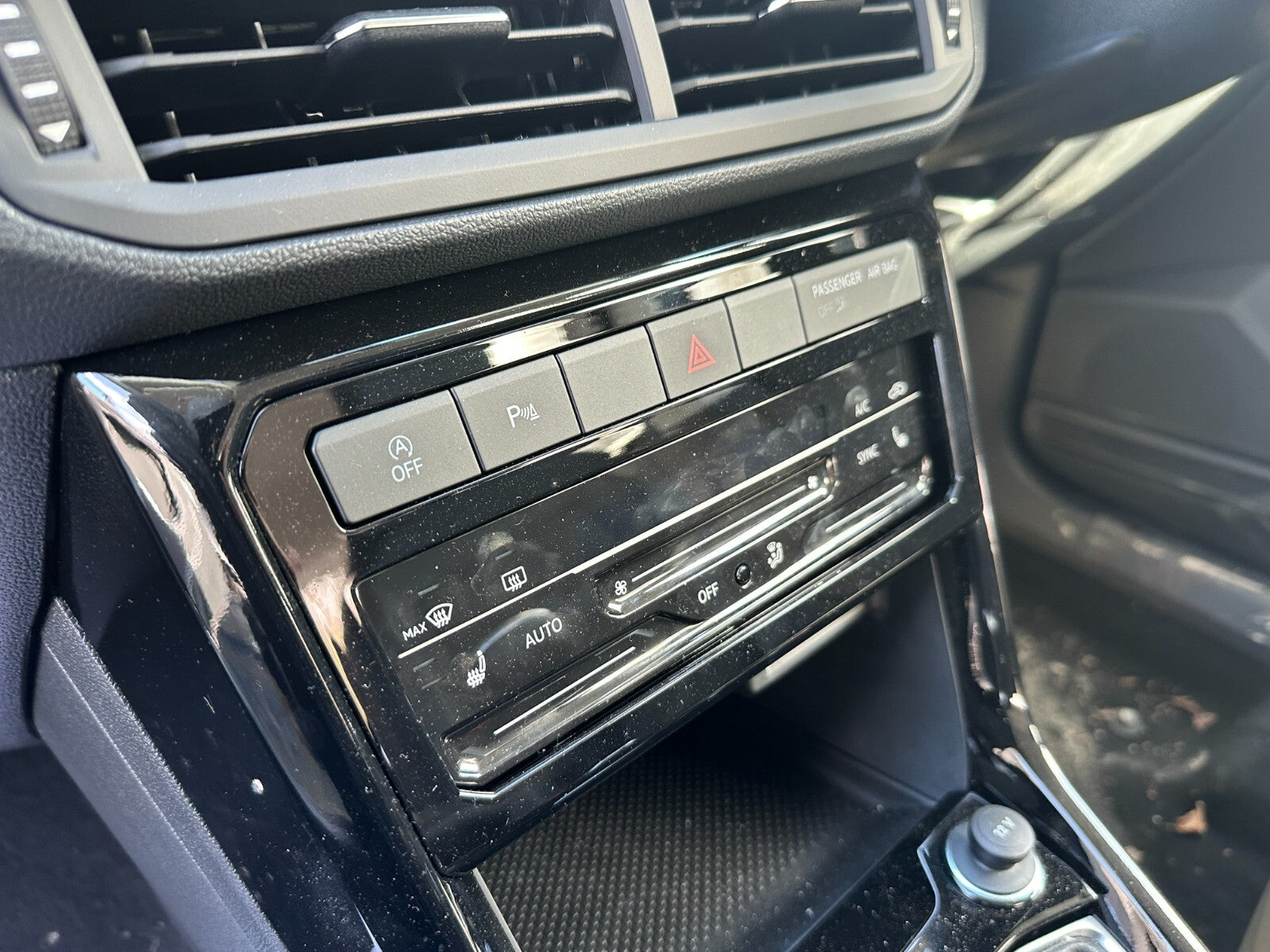 2023 VOLKSWAGEN T CROSS HEATER DIGITAL CLIMATE CONTROL PANEL SWITCHES DUAL ZONE