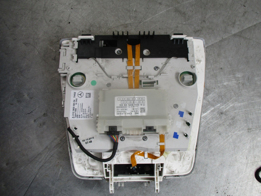 MERCEDES E CLASS W212 E220 INTERIOR ROOF CEILING MAP LIGHT A0009054903