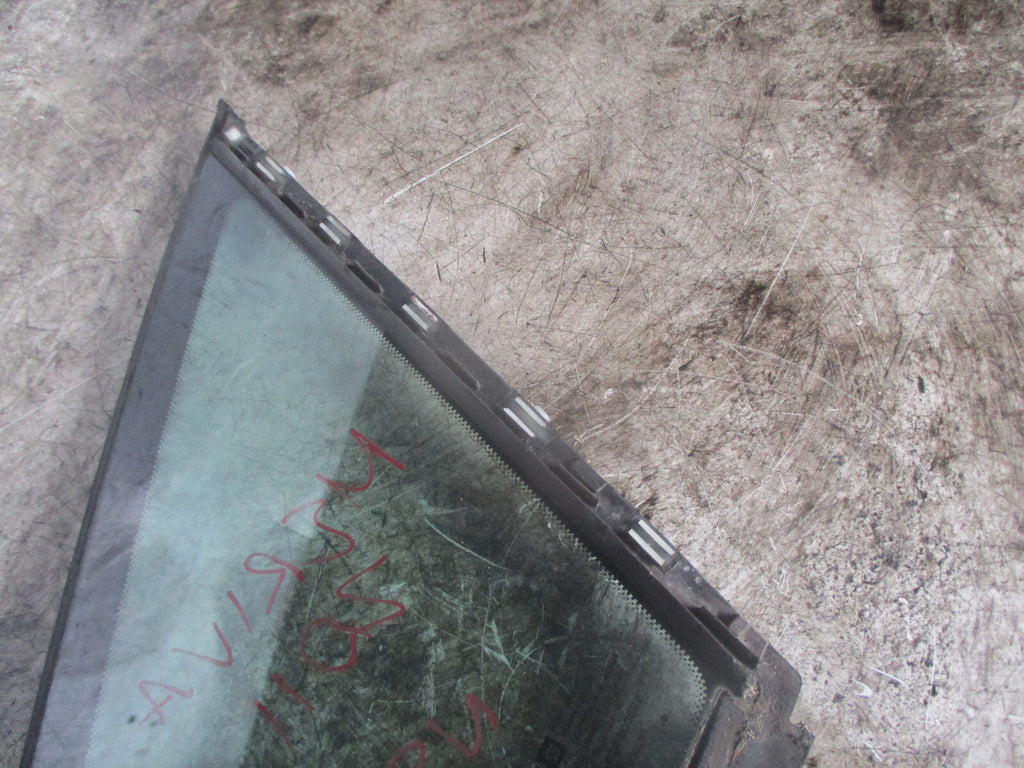 VAUXHALL MERIVA 2011 NSF PASSENGER SIDE FRONT QUARTER WINDOW GLASS
