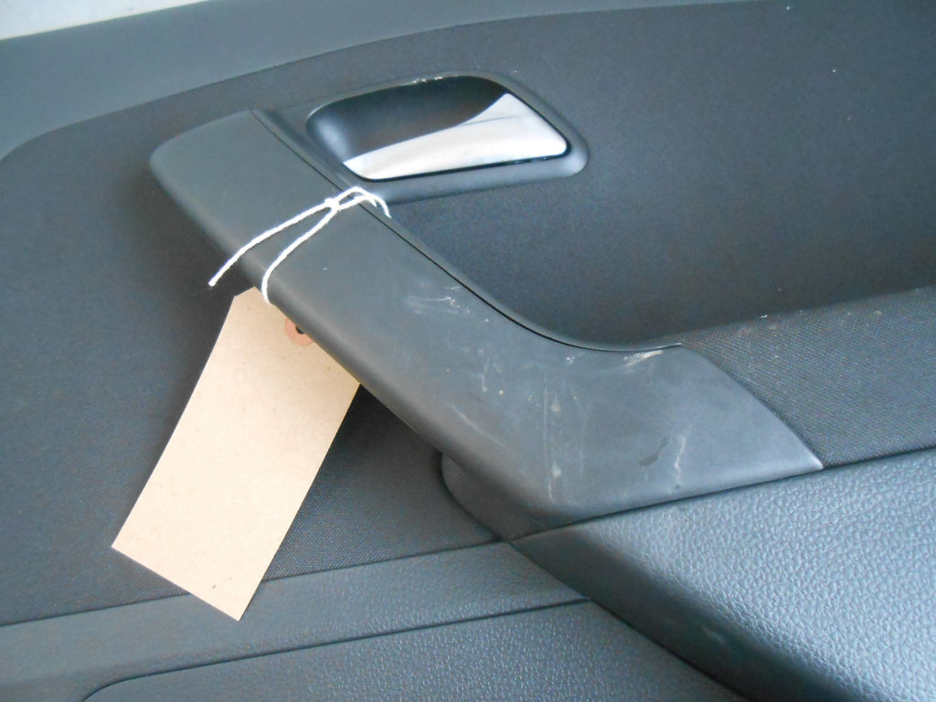 VW VOLKSWAGEN POLO 6C (MK5) 5 DOOR OSR DRIVER REAR INTERIOR DOOR CARD PANEL
