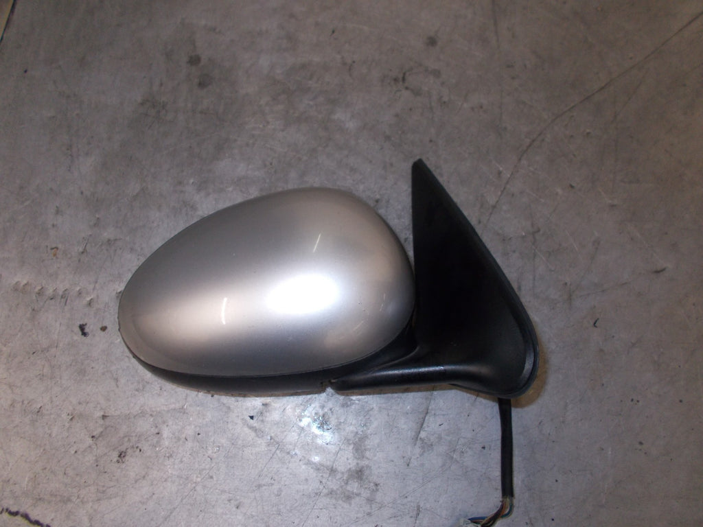 ROVER 45 2004 OS DRIVER SIDE ELECTRIC WING MIRROR SILVER 4004102