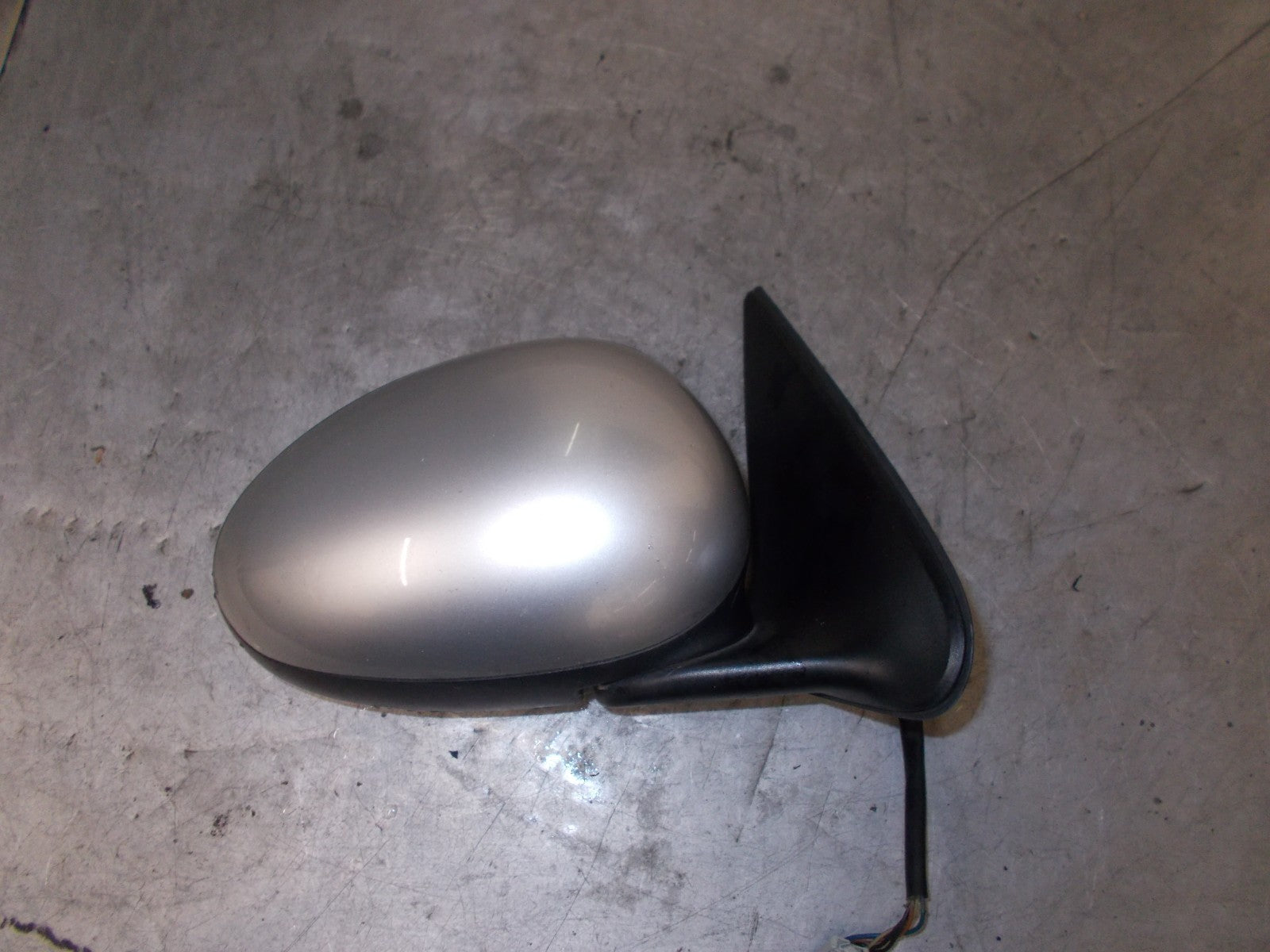 ROVER 45 2004 OS DRIVER SIDE ELECTRIC WING MIRROR SILVER 4004102