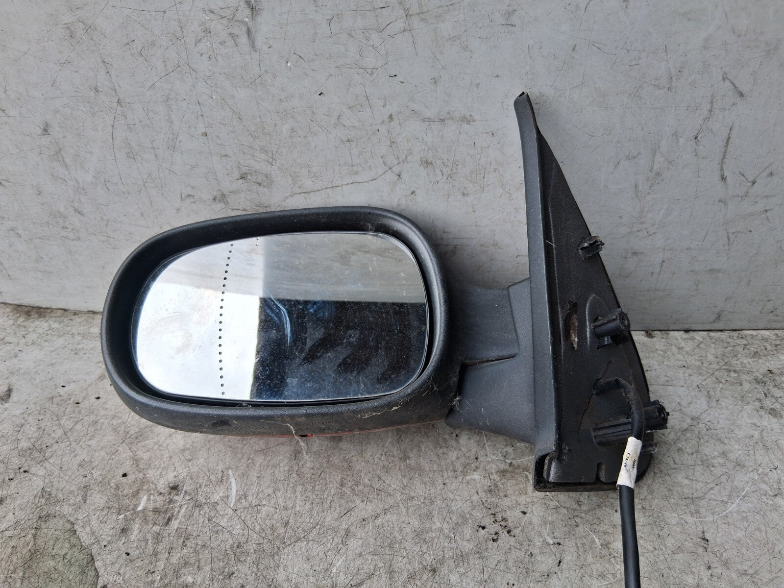 NISSAN MICRA 2006 K12 1.2 PETROL NS PASSENGER SIDE LEFT WING MIRROR RED E2011031