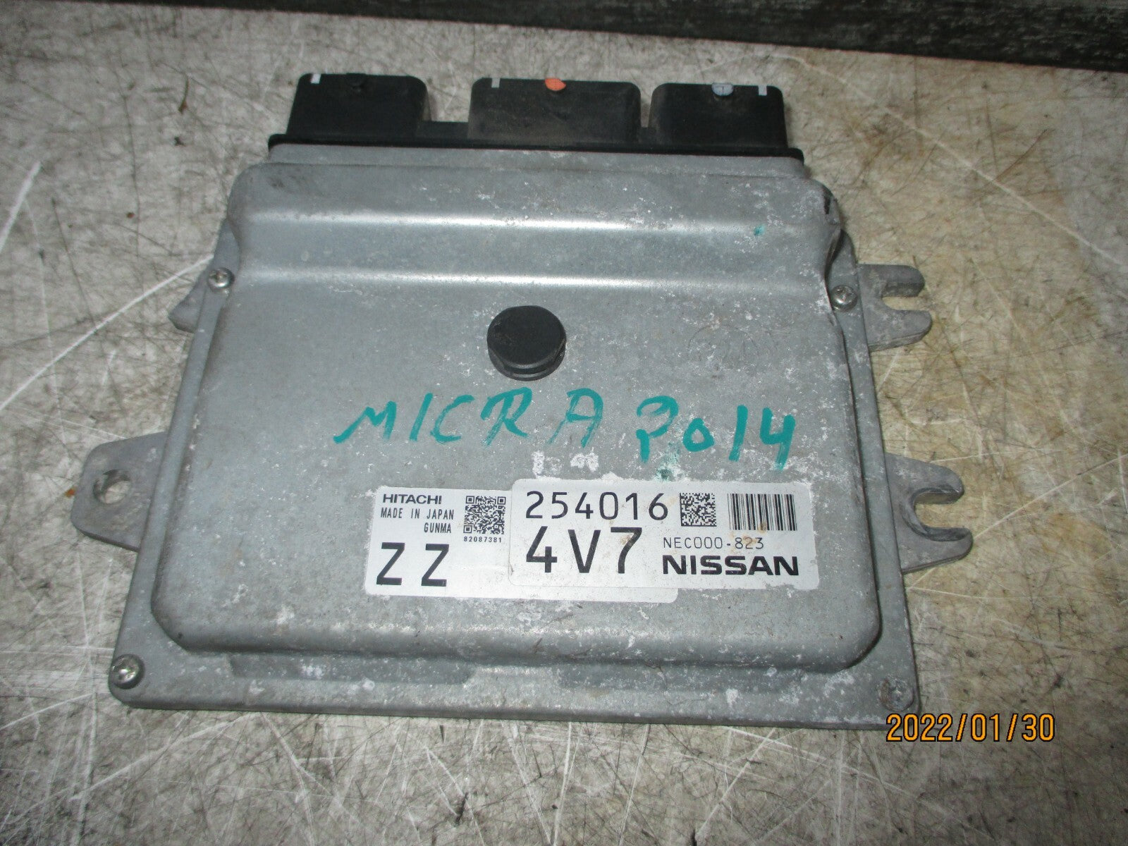 NISSAN MICRA 2014 K13 1.2 PETROL ECU ENGINE CONTROL MODULE NEC000823
