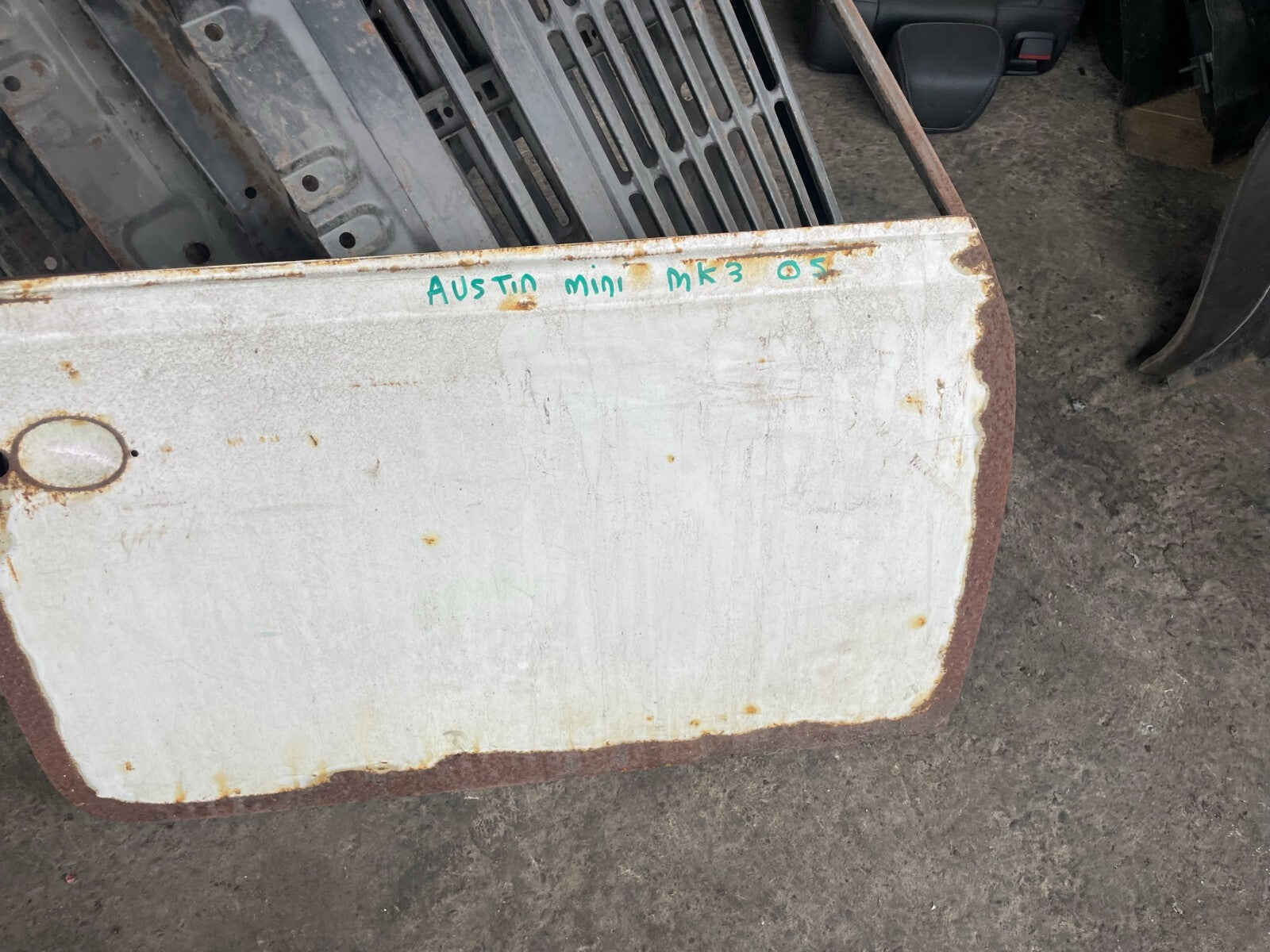 AUSTIN MINI MK3 OS DRIVER SIDE DOOR PANEL FRAME NEW OLD STOCK