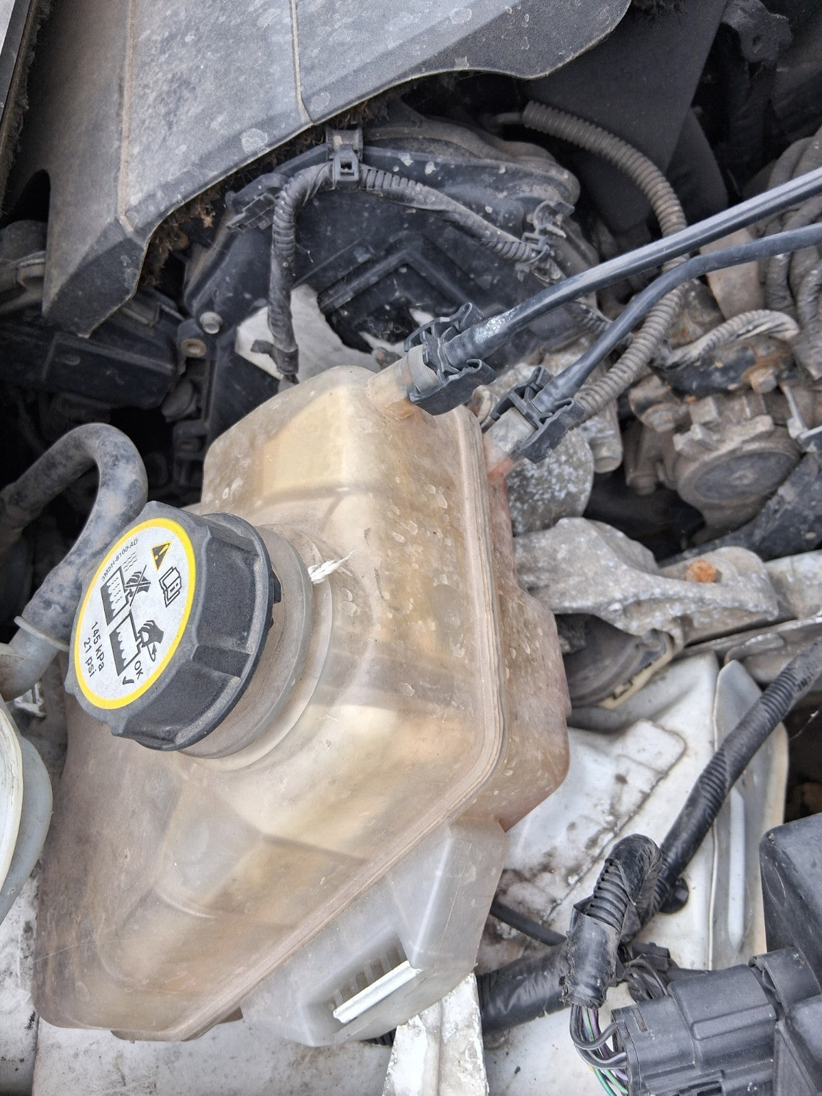 2015 FORD TRANSIT COURIER MK1 COOLANT WATER EXPANSION TANK