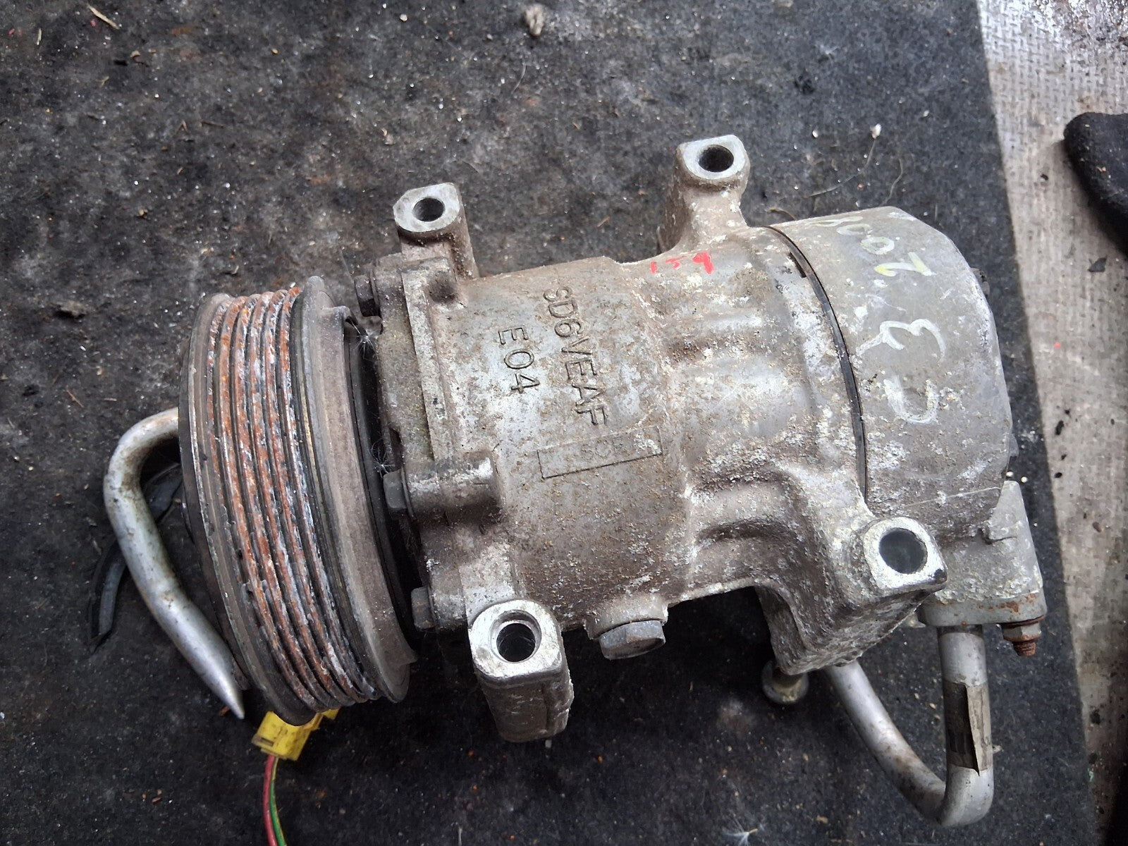 CITROEN C3 2008 1.4 HDI AIR CONDITIONING COMPRESSOR PUMP 9646273380
