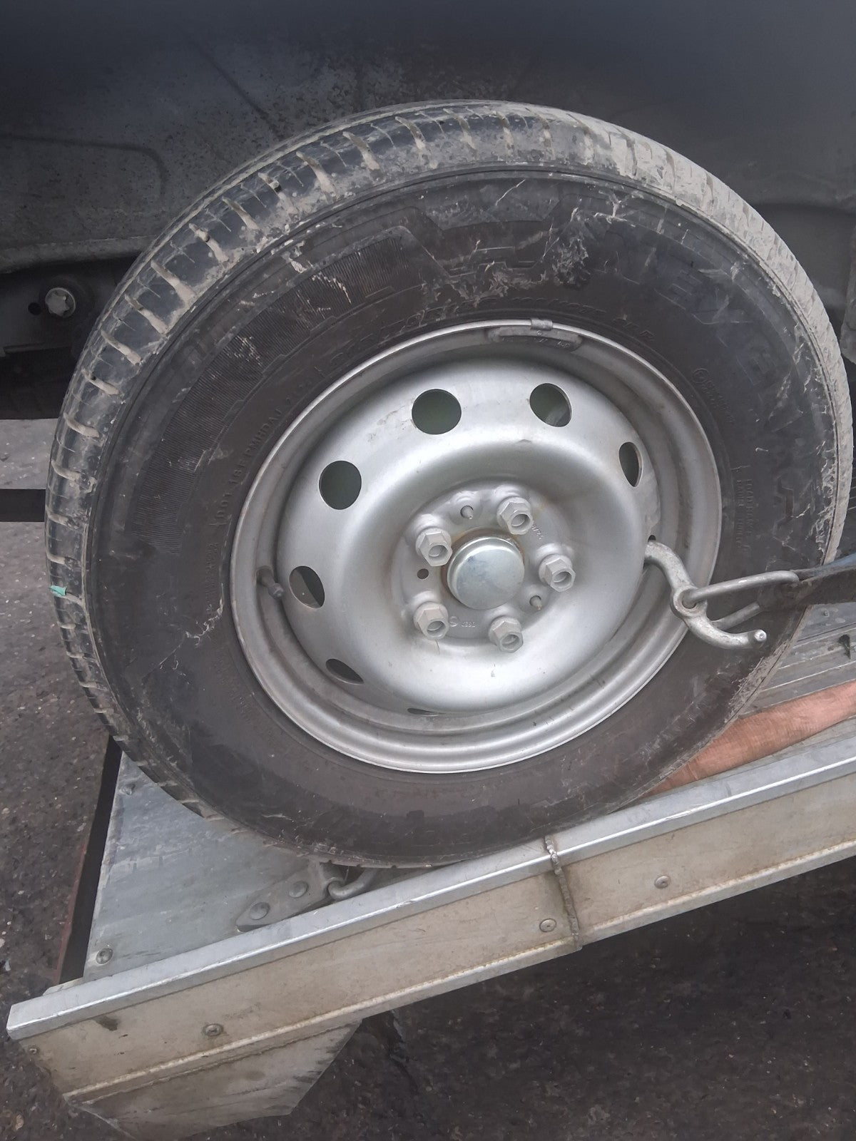 2025 FIAT DUCATO MK3 HIGH ROOF 15 INCH STEEL WHEEL WITH TYRE 215/70R15
