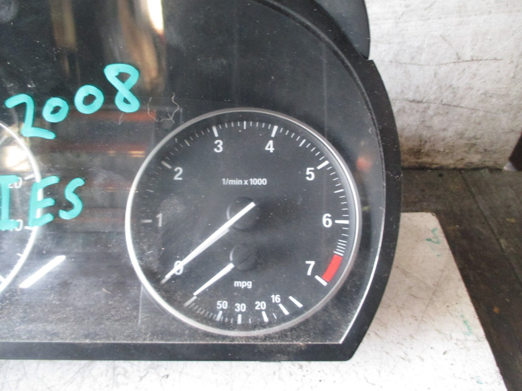 BMW 3 SERIES E90 2008 2.0 PETROL MANUAL SPEEDOMETER INSTRUMENT CLUSTER 9166828