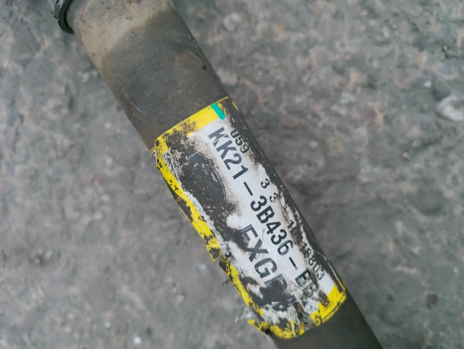 2021 FORD TRANSIT MK8 FWD 2.0 TDCI MANUAL OS DRIVER SIDE DRIVESHAFT KK213B436BB