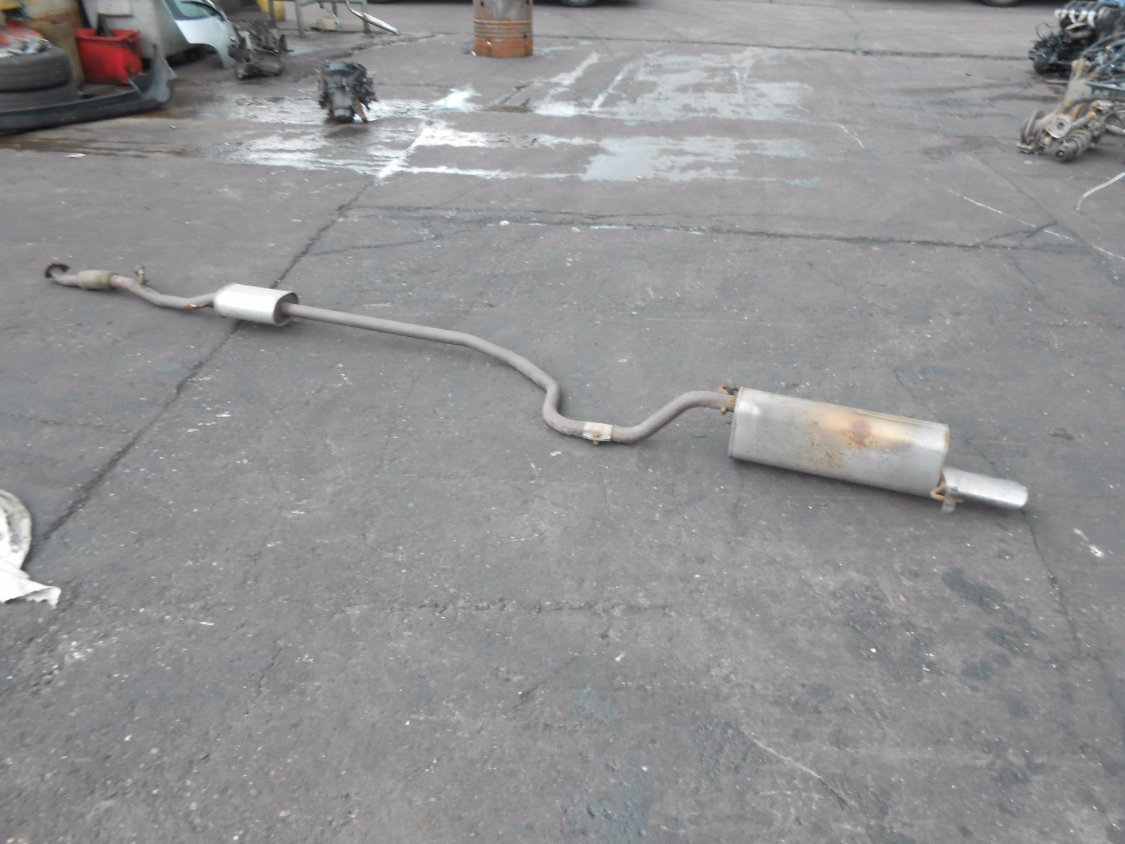 VAUXHALL CORSA E (MK4) 2016 1.2 EXHAUST FLEXI CENTER BOX BACK BOX 13263395