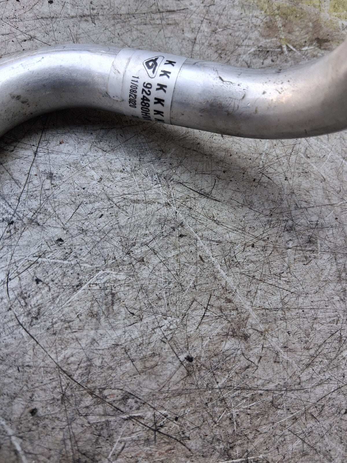 2020 NISSAN QASHQAI J11 1.5 DIESEL AC AIR CONDITIONING PIPE HOSE 92480HV80A