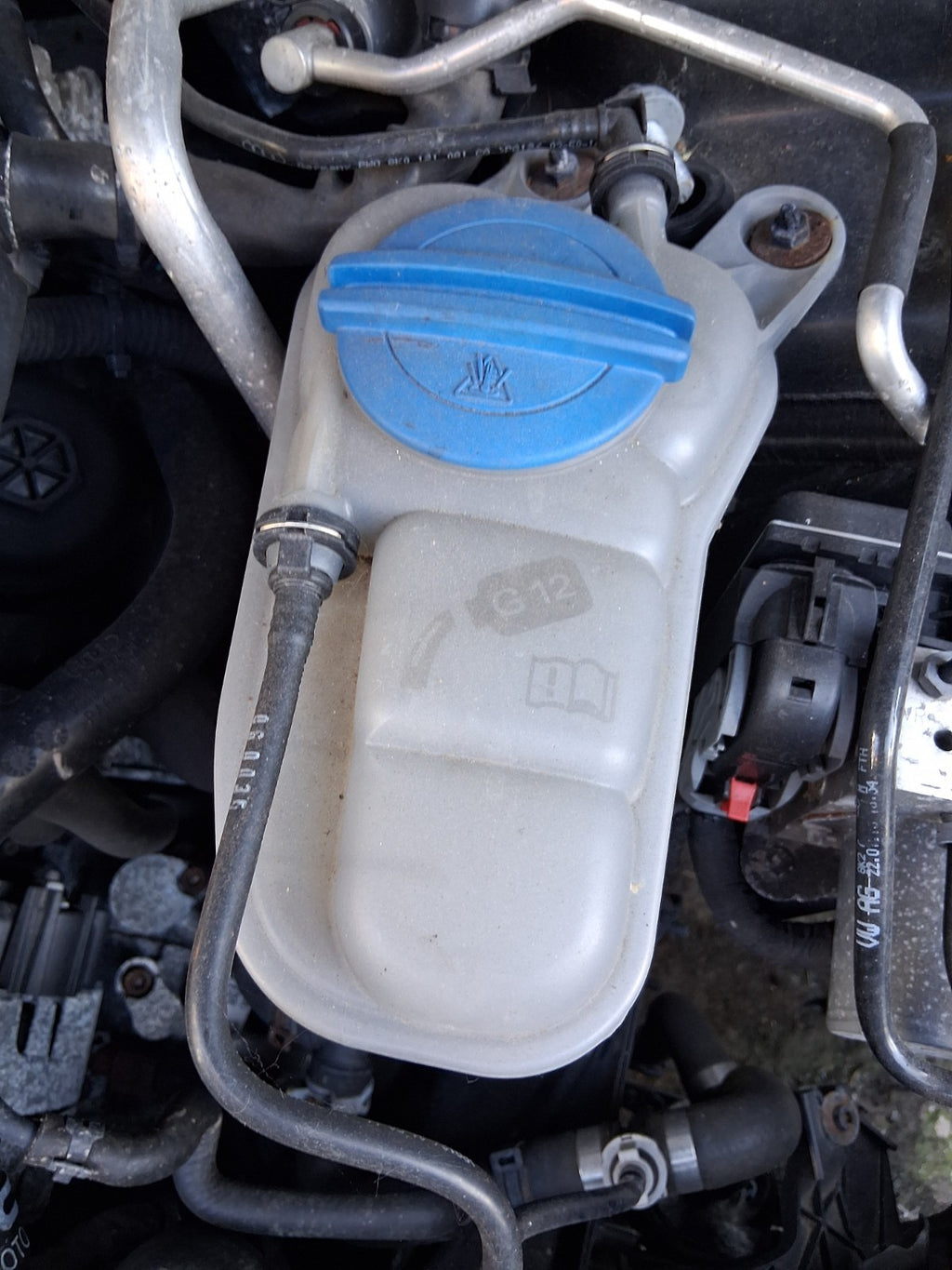2015 AUDI A5 HATCHBACK 2.0 DIESEL COOLANT WATER EXPANSION TANK RESERVOIR