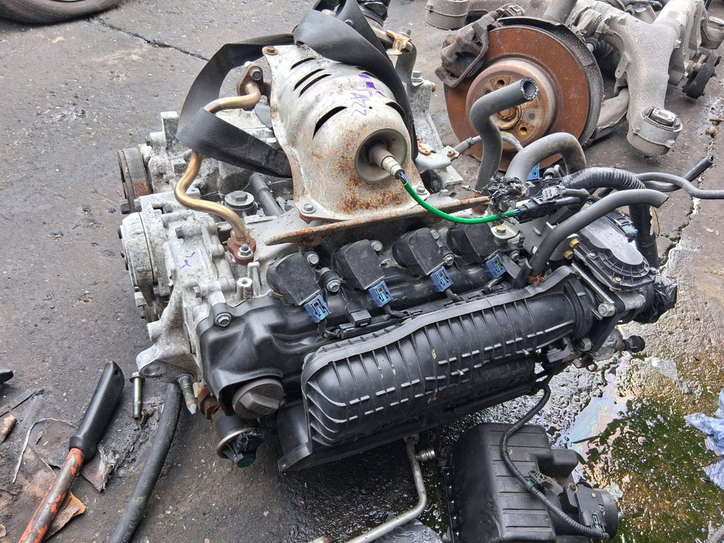 2014 HONDA JAZZ MK3 1.3 PETROL COMPLETE ENGINE WITH PUMPS INJECTORS L13Z1