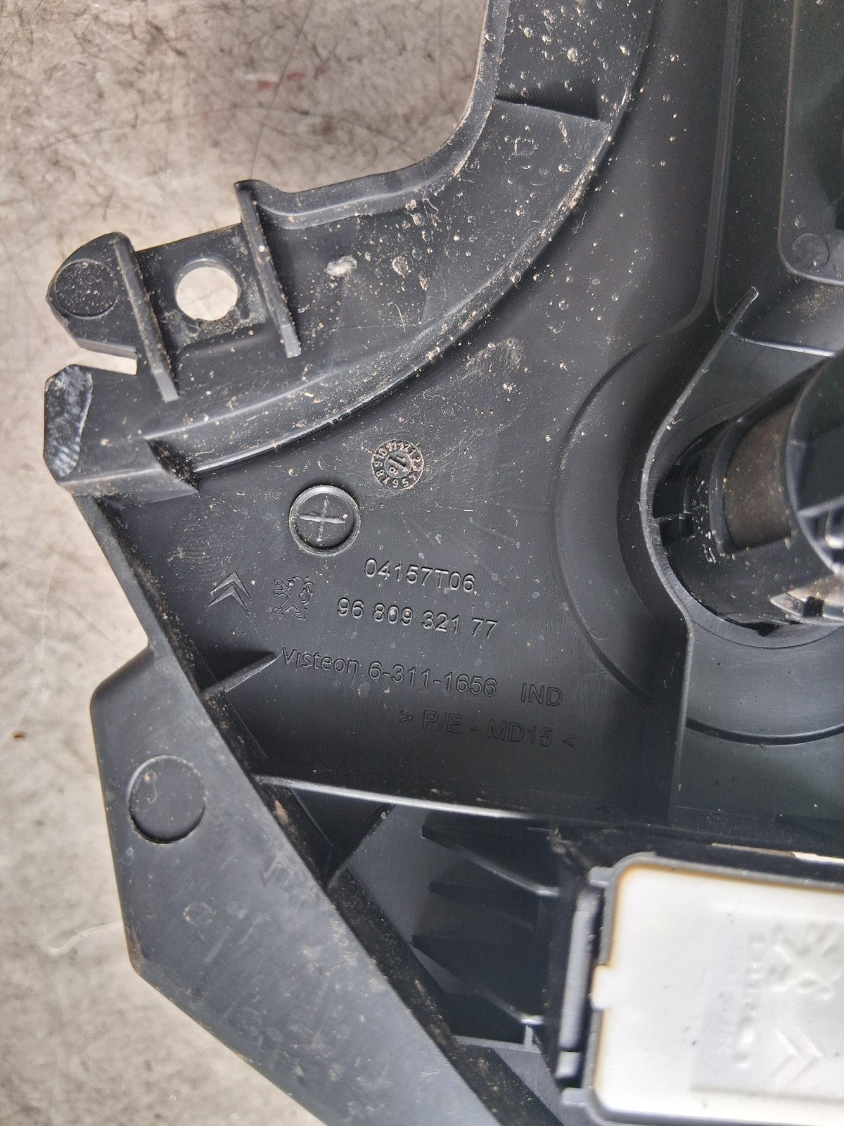 2018 CITROEN BERLINGO MK2 DASHBOARD HAZARD SWITCH MULTIPLE SWITCH 9680932177
