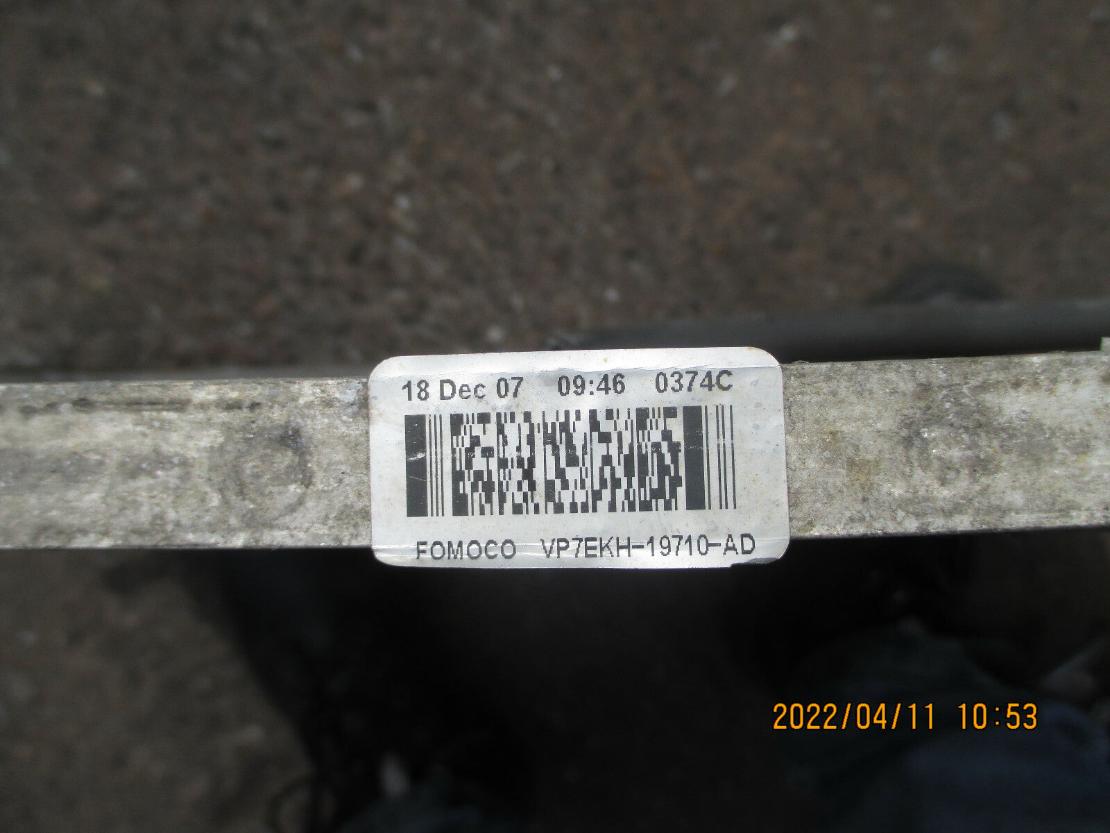 FORD MONDEO MK4 2008 1.8 TDCI RADIATOR CONDENSOR VP7EKH19710AD