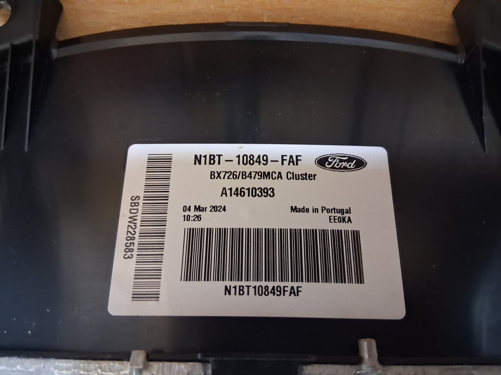 2024 FORD PUMA ST LINE 1.0 HYBRID ELECTRIC SPEEDO INSTRUMENT CLUSTER N1BT10849FA