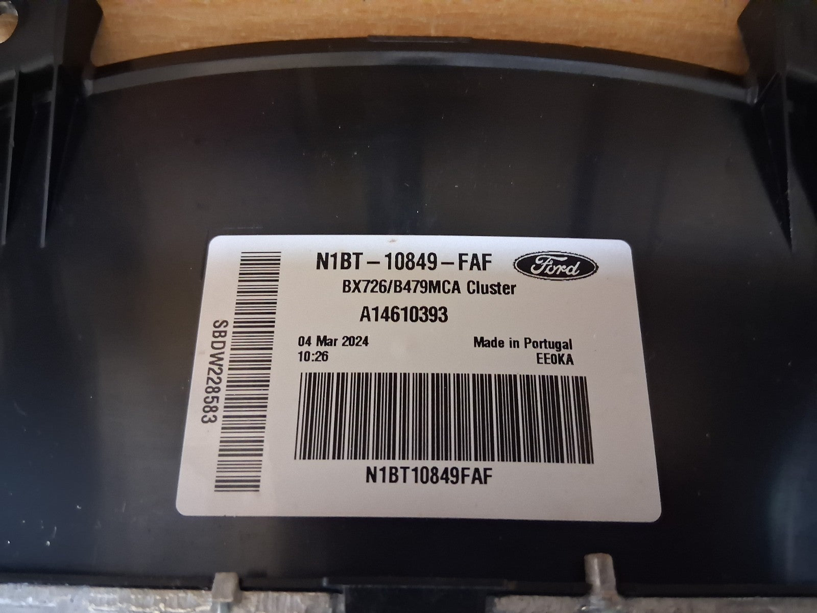 2024 FORD PUMA ST LINE 1.0 HYBRID ELECTRIC SPEEDO INSTRUMENT CLUSTER N1BT10849FA