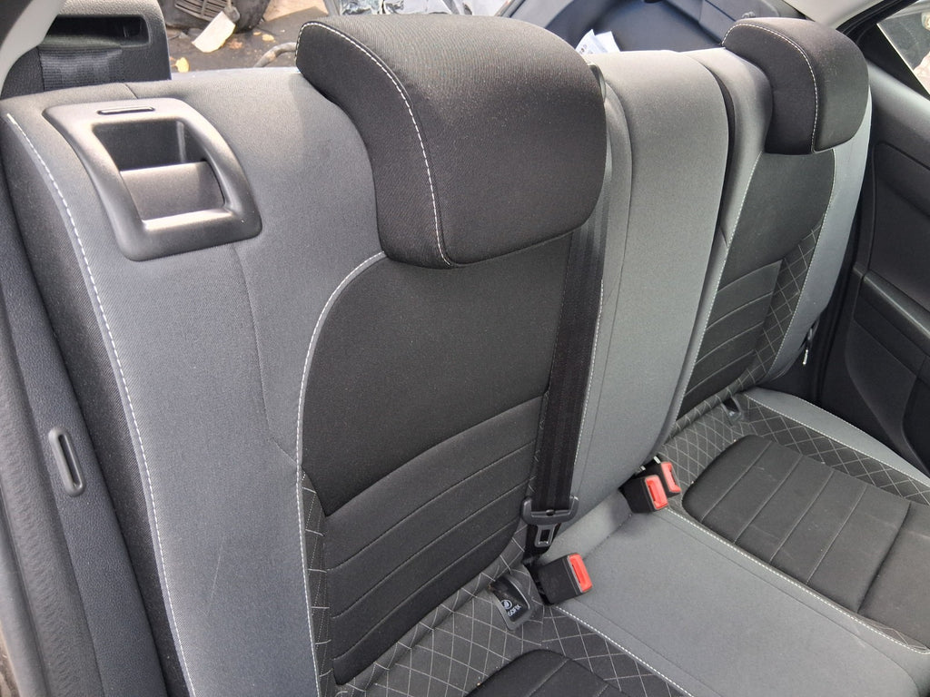 2020 SKODA FABIA MK3 NJ HATCHBACK COMPLETE REAR FABRIC SEATS SEAT