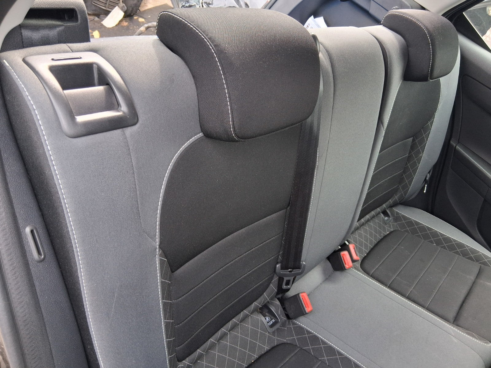 2020 SKODA FABIA MK3 NJ HATCHBACK COMPLETE REAR FABRIC SEATS SEAT