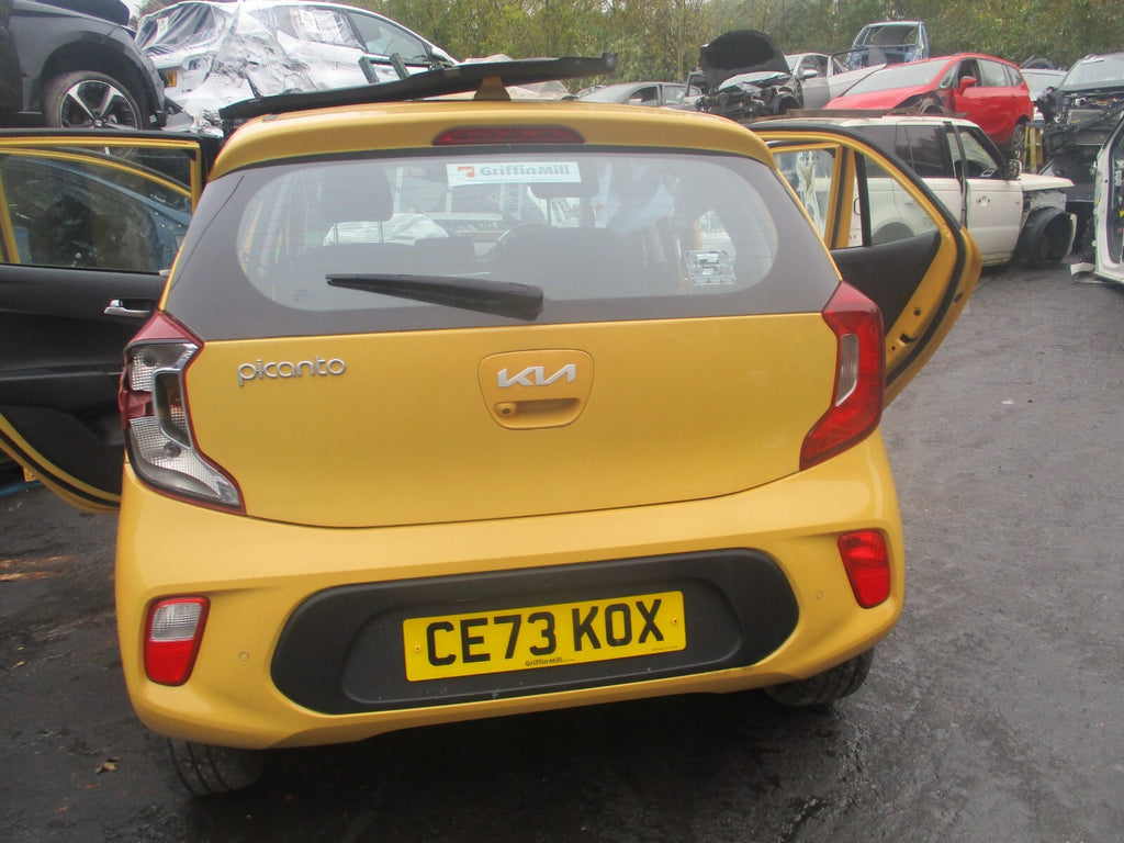 2023 KIA PICANTO MK3 JA NSR PASSENGER SIDE REAR WINDOW GLASS