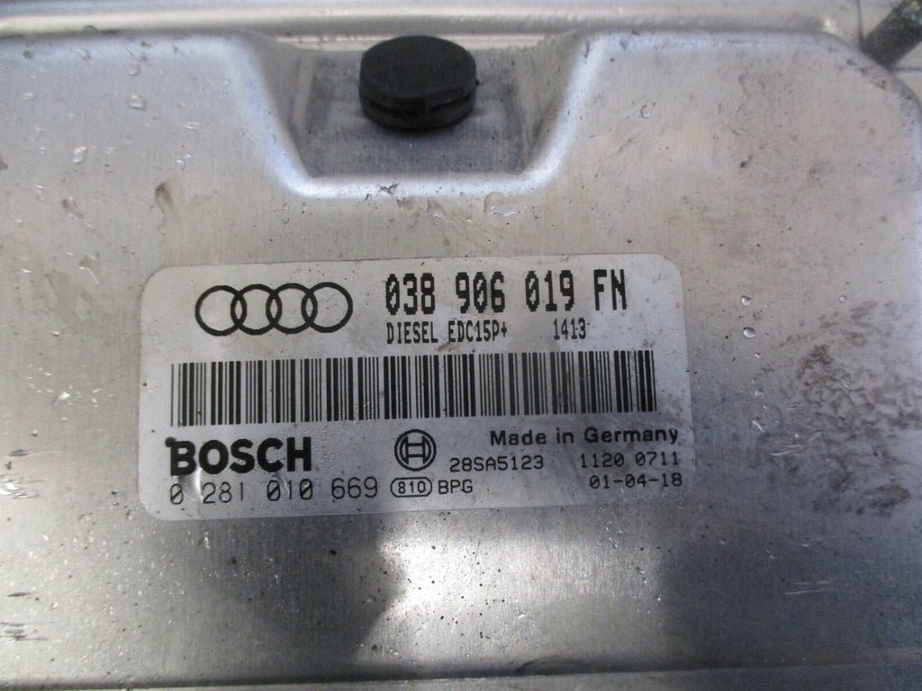 AUDI A4 B6 1.9 TDI ECU ENGINE ELECTRONIC CONTROL UNIT MODULE 038906019FN