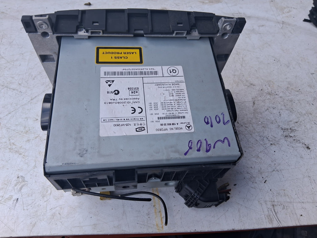 2010 MERCEDES BENZ SPRINTER W906 RADIO CD PLAYER STEREO HEAD UNIT A1699002000