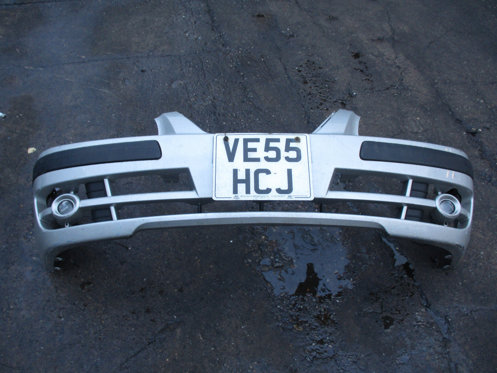 2006 HYUNDAI ELANTRA CDX CRTD 2.0 FRONT BUMPER COMPLETE SILVER