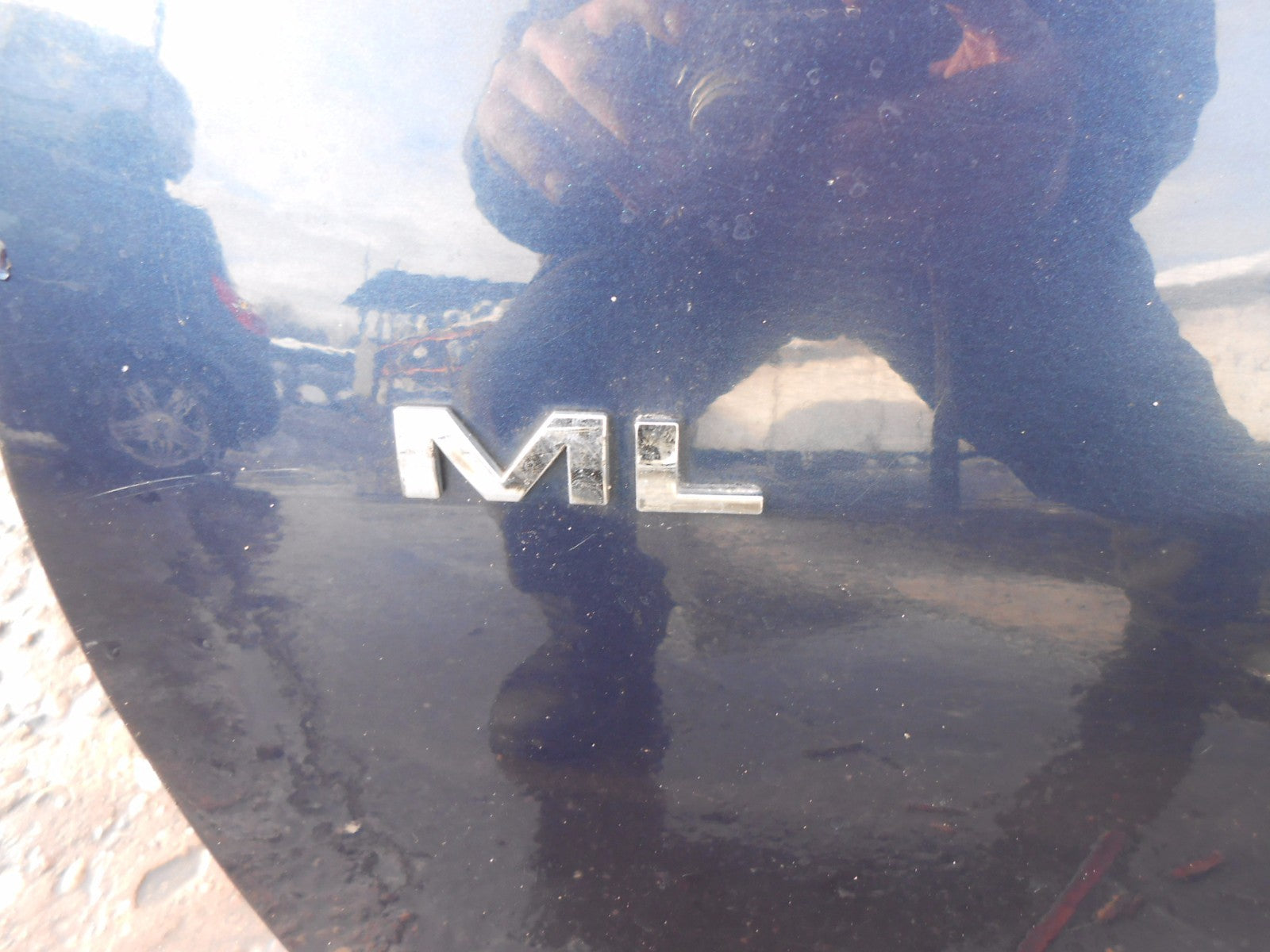 MERCEDES M CLASS M W163 2001 HATCHBACK BOOT LID TAILGATE COMPLETE DARK BLUE