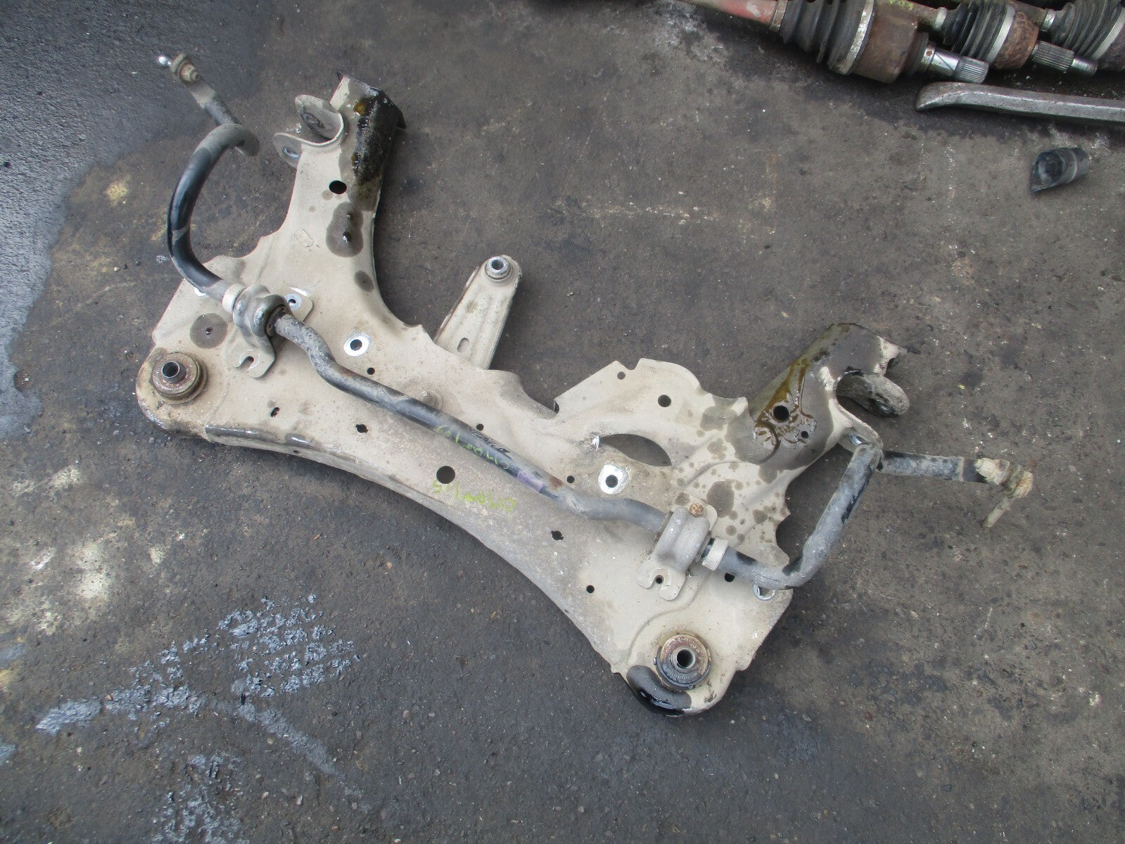 2015 MERCEDES BENZ CITAN W415 FRONT METAL SUBFRAME