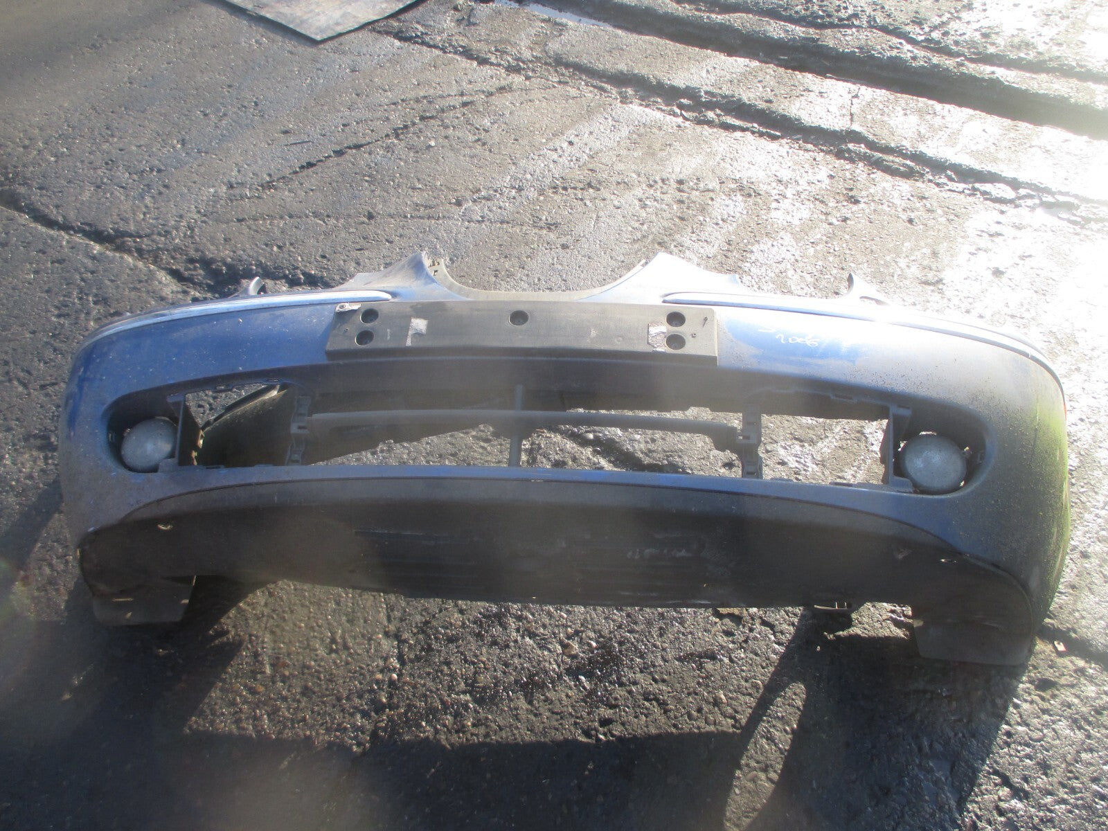 JAGUAR S TYPE 2004 - 2007 FRONT COMPLETE BUMPER BLUE