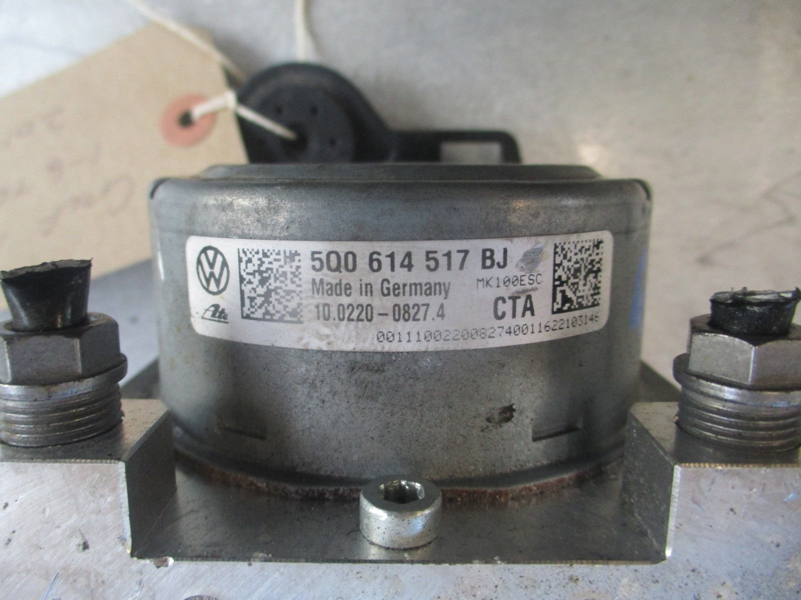 VOLKSWAGEN GOLF  MK7 1.6 TDI 2016 ABD BRAKE PUMP CONTROLLER MODULE 5Q0614517BJ