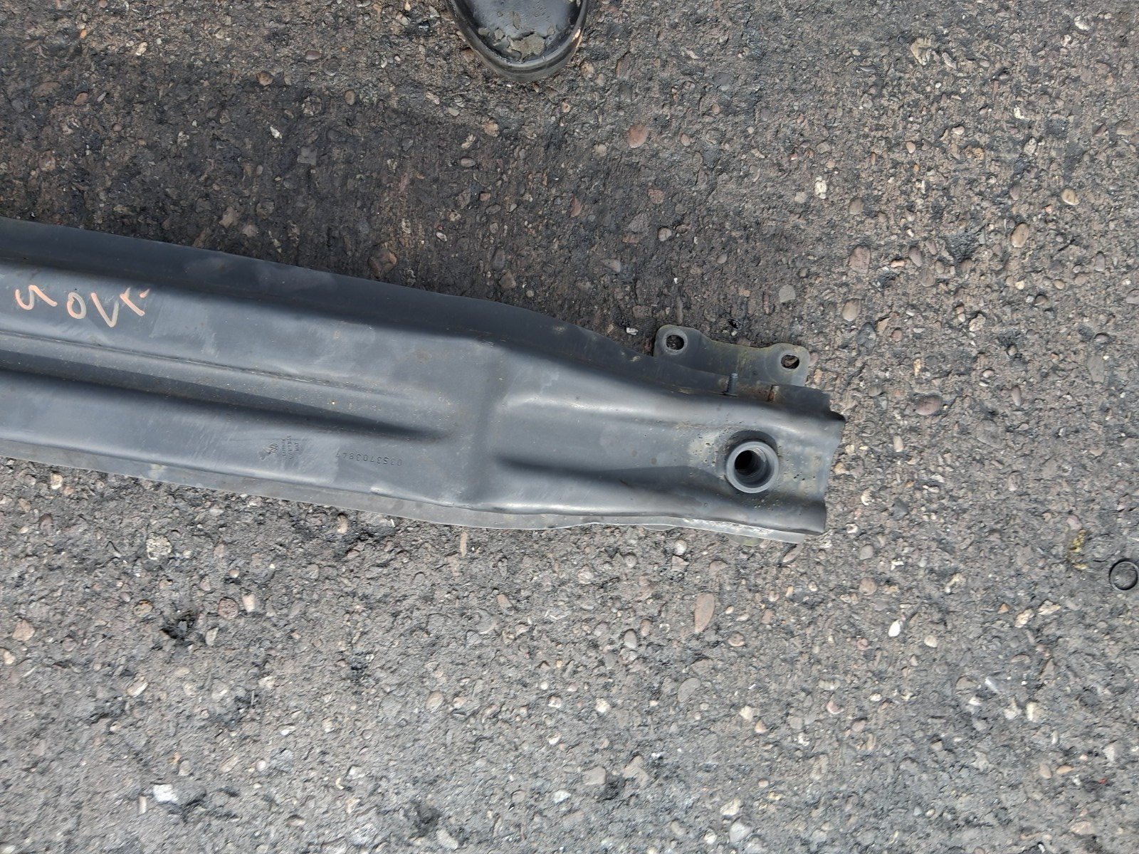 2018 VW VOLKSWAGEN GOLF MK7 REAR BUMPER CRASH BAR REINFORCEMENT BAR