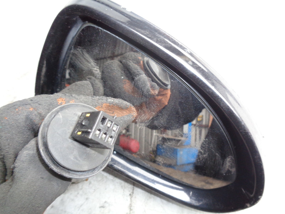 VAUXHALL CORSA D ELECTRIC WING MORROR OS DRIVER SIDE BLACK