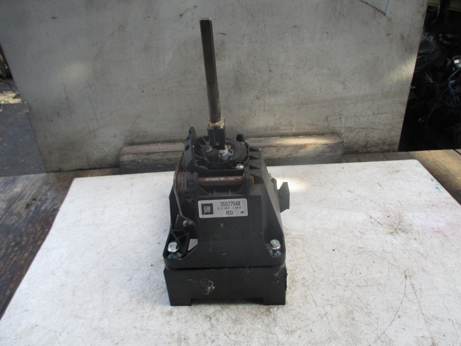 VAUXHALL ASTRA J 2014 MANUAL GEAR SELECTOR 55577540