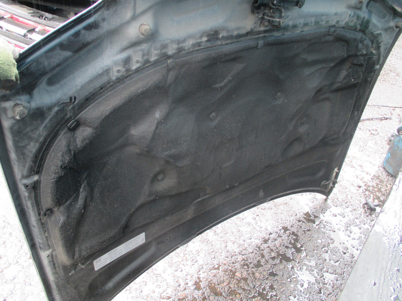 AUDI A6 2002 C5 FRONT BONNET HOOD BLACK