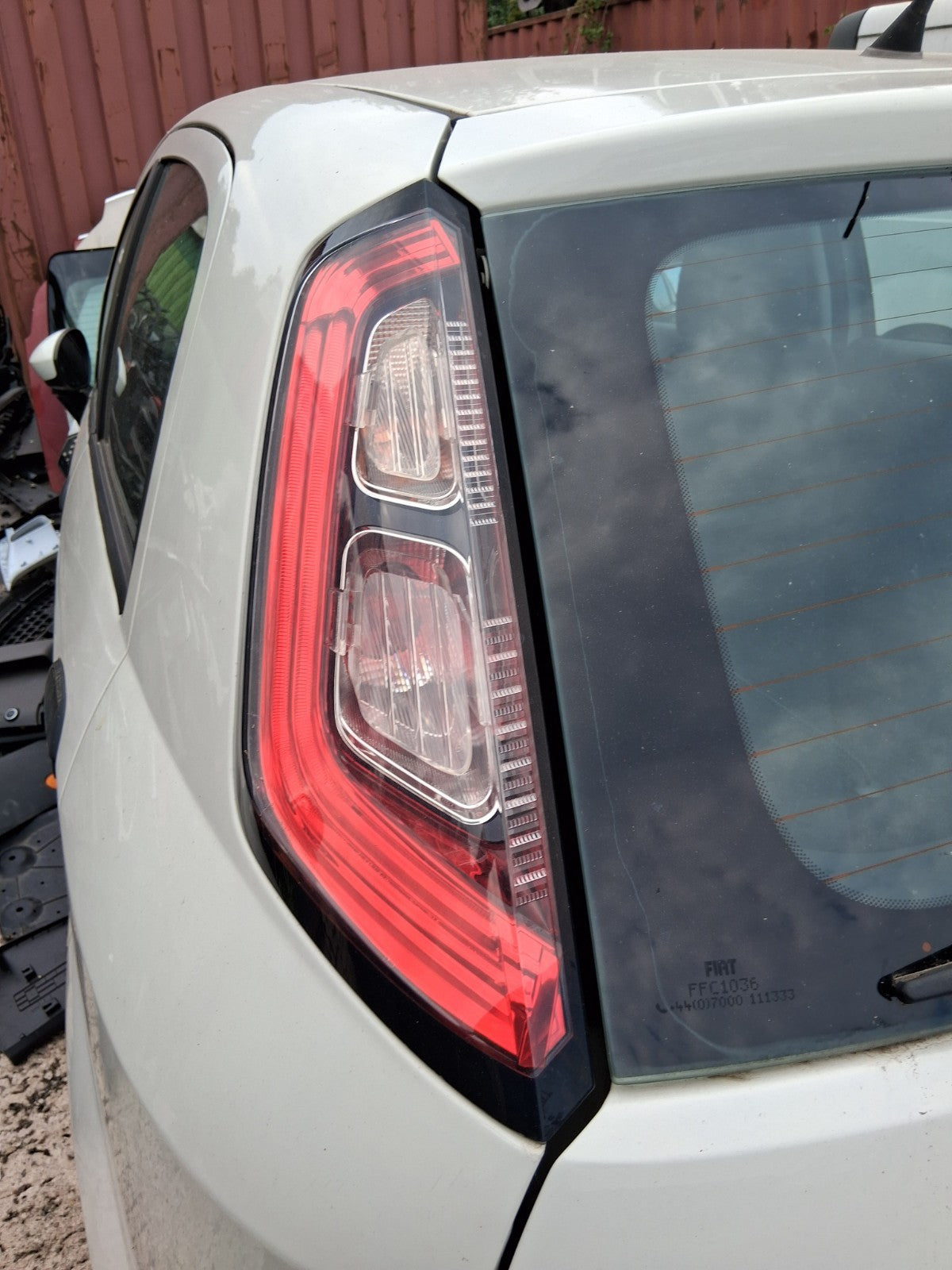 2014 FIAT PUNTO FACELIFT MK3 NSR PASSENGER SIDE REAR LEFT TAIL LIGHT