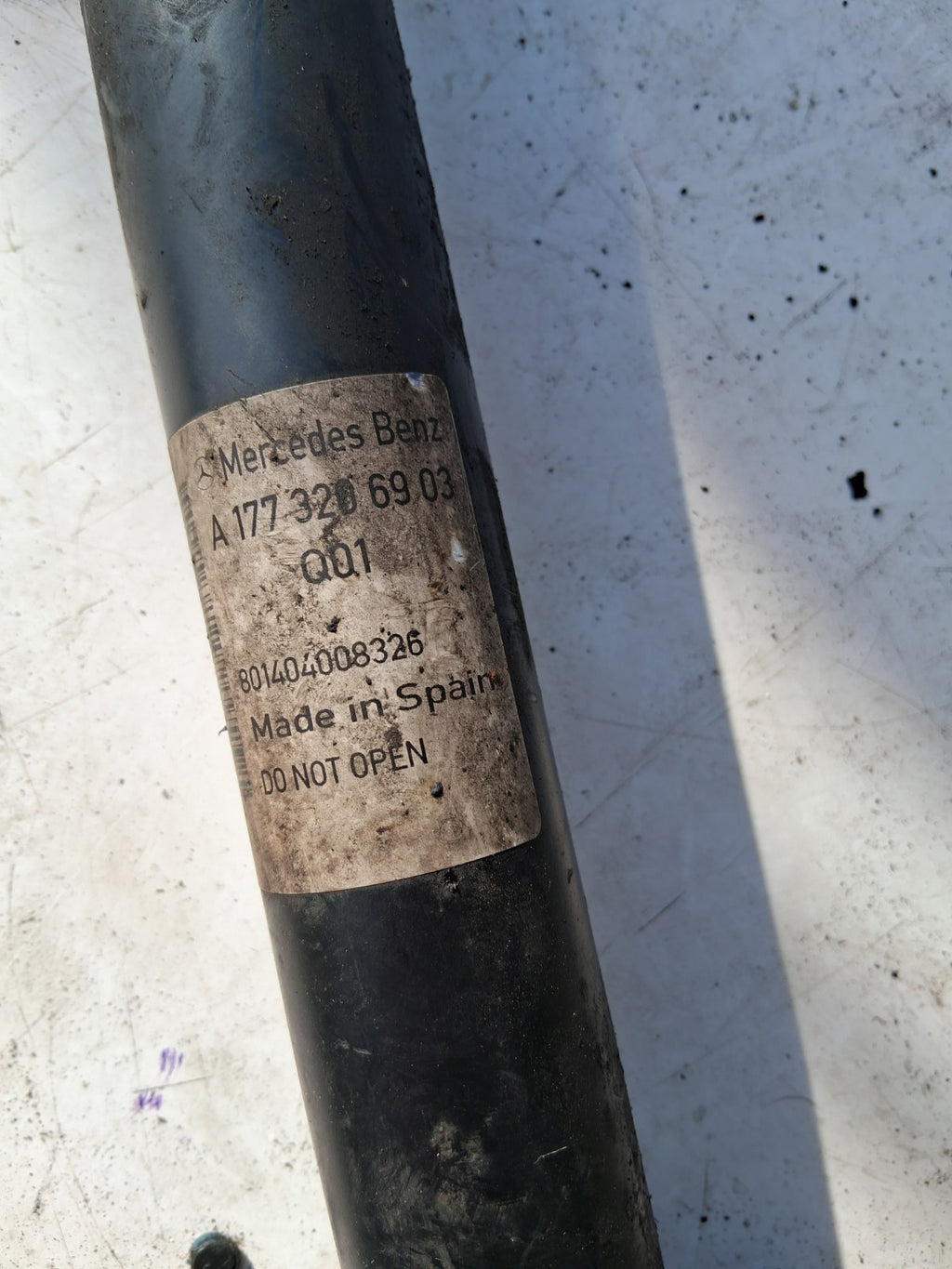 2021 MERCEDES A CLASS SHOCK ABSORBER STRUT A1773206903
