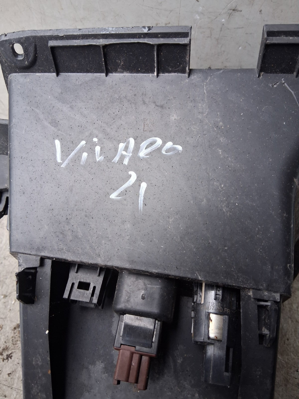 2021 VAUXHALL VIVARO MK3 DASHBOARD STORAGE & 12V SOCKET 9808591877