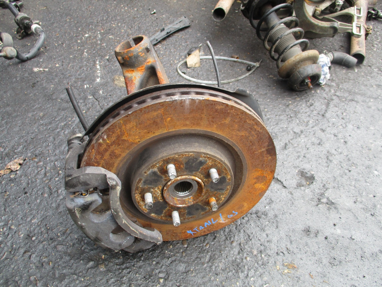 2020 NISSAN X TRAIL T32 1.3 PETROL AUTO NSF PASSENGER SIDE FRONT WHEEL HUB