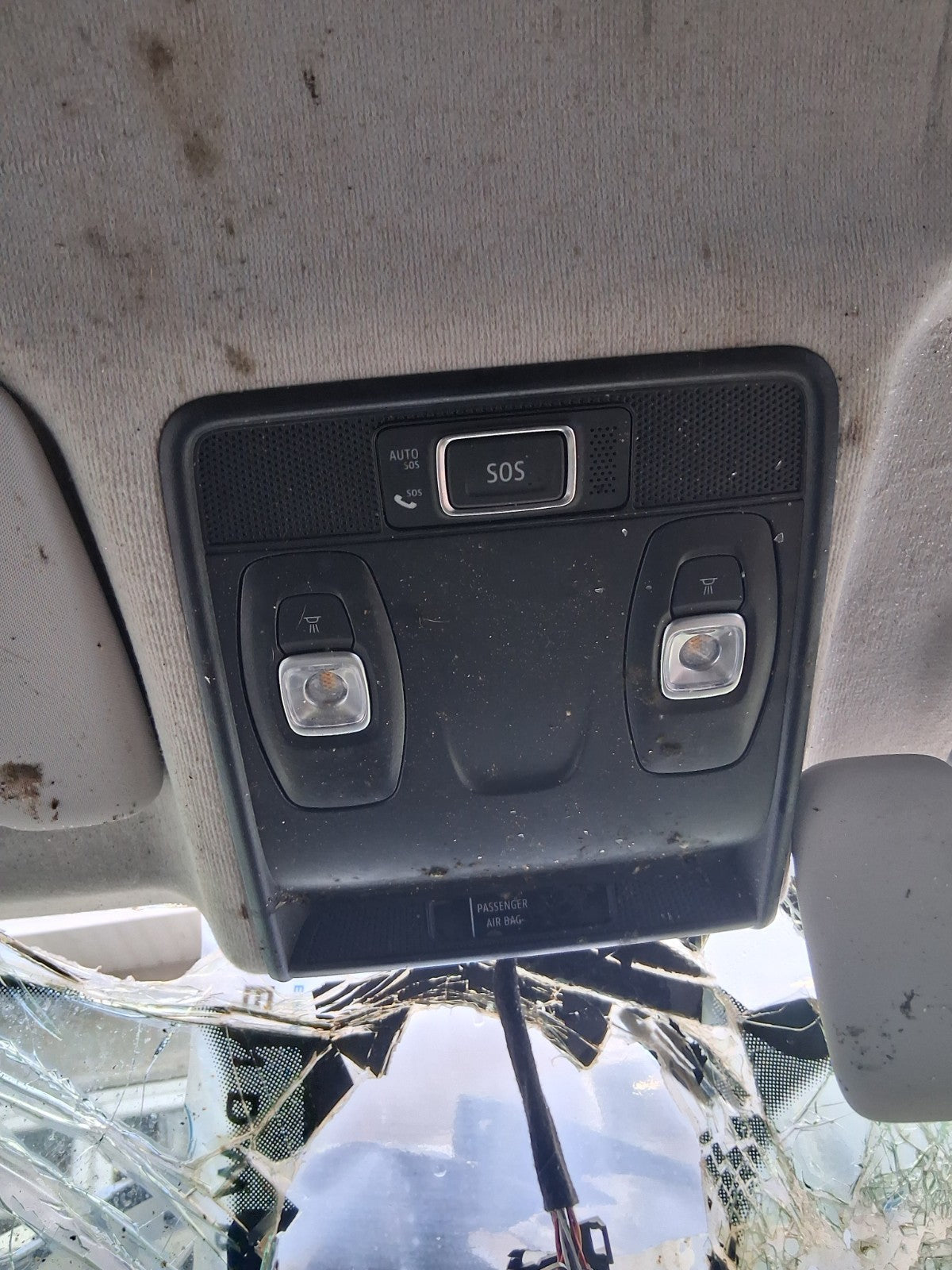 2024 RENAULT CLIO FACELIFT MK5 FRONT INTERIOR ROOF READING COURTESY LIGHT