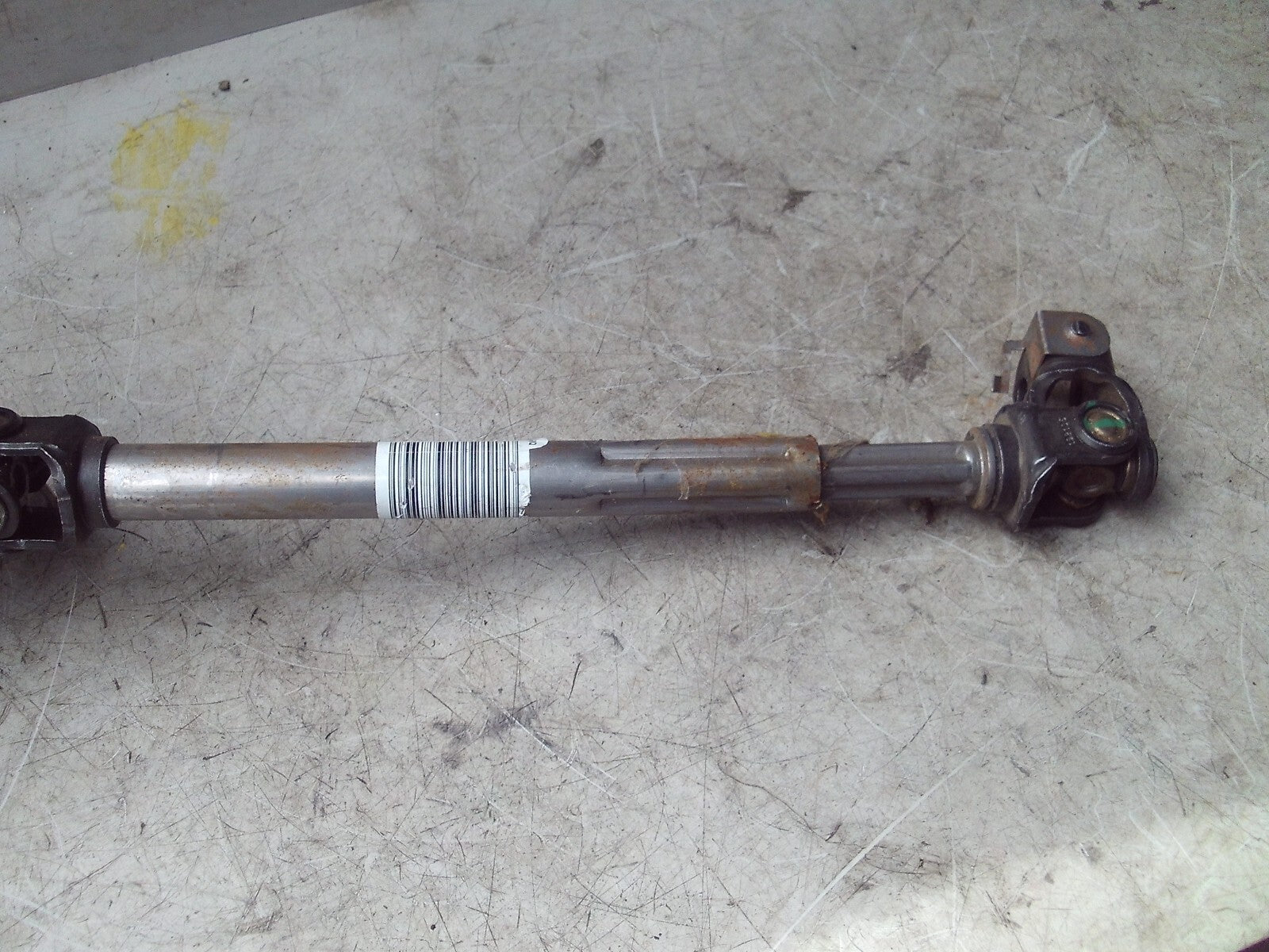 2019 PEUGEOT PARTNER STEERING COLUMN WITH KEY 9820460577