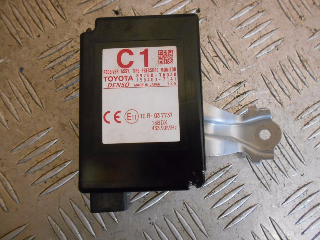 LEXUS CT200H 2014 TYRE PRESSURE MONITOR RECEIVER 89760-76030