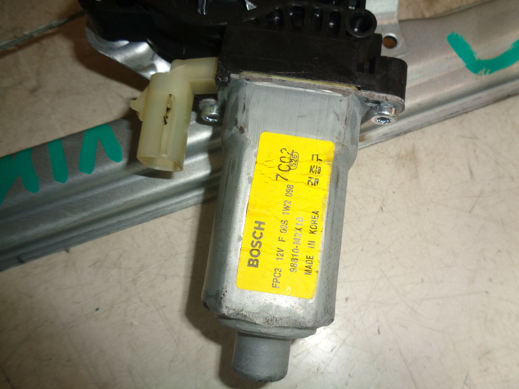 VAUXHALL VIVA 2016 OSF DRIVER SIDE FRONT WINDOW MOTOR REGULATOR 98810M2X10