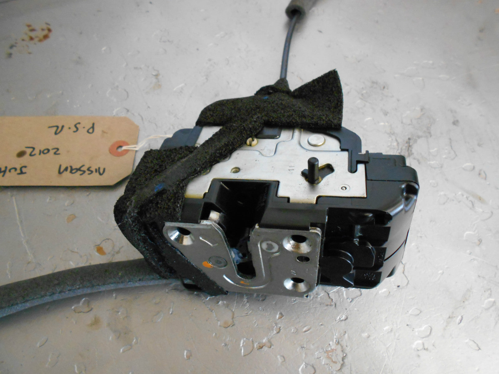 NISSAN JUKE 2012 5 DOOR NSR PASSENGER SIDE REAR DOOR LOCK MECH MECHANISM