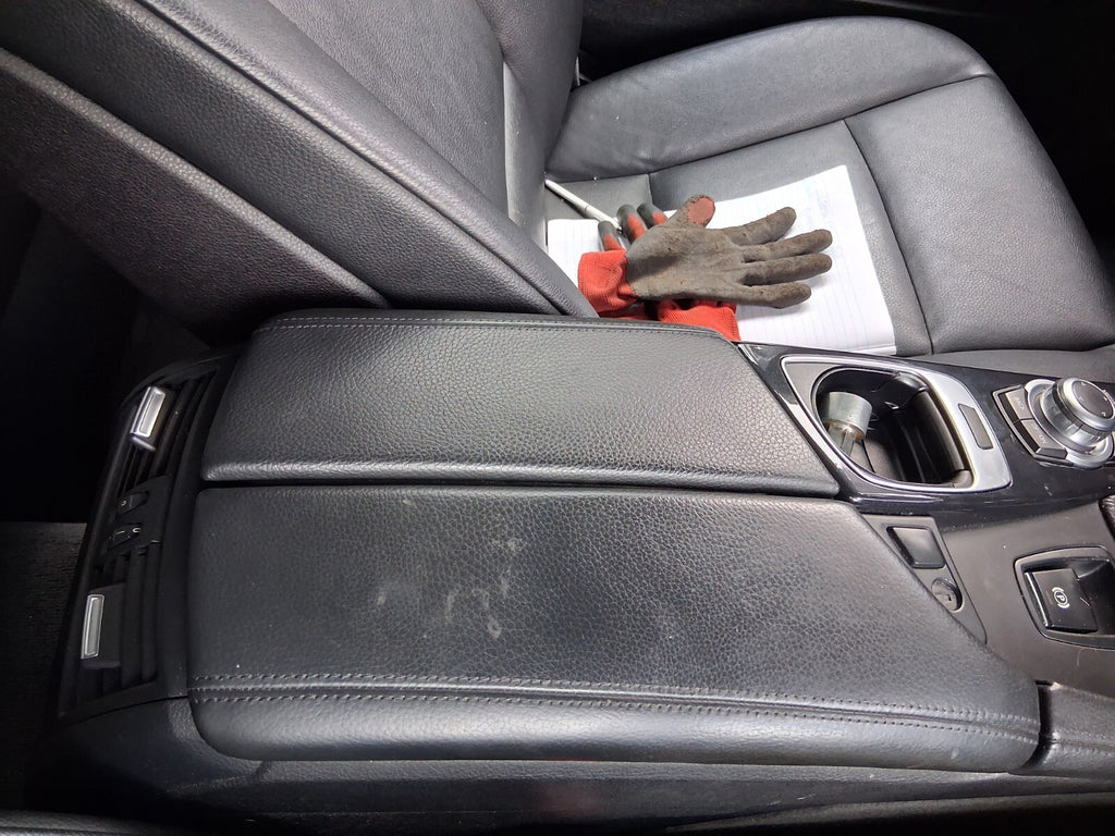 2012 BMW 5 SERIES F10 CENTRE CONSOLE LEATHER ARM REST