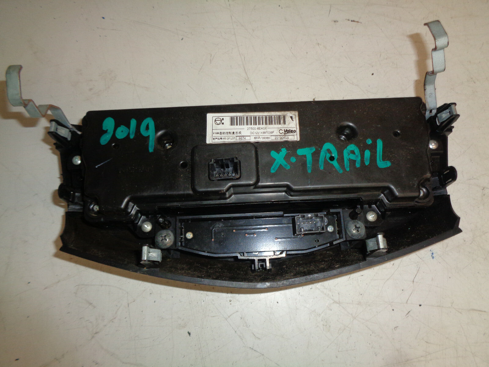 NISSAN X TRAIL T32 2018 HEATER DUAL AC CLIMATE CONTROL UNIT 275004EA0A