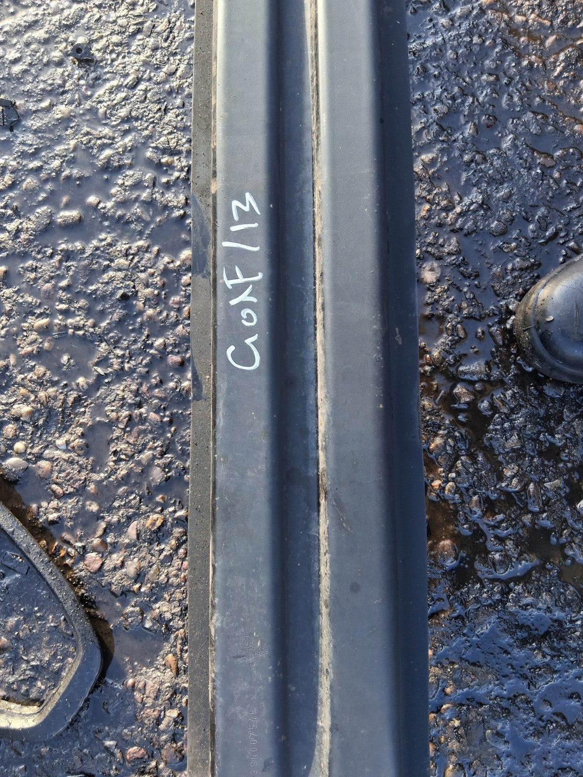 VW VOLKSWAGEN GOLF MK7 2013 REAR BUMPER REINFORCING CRASH BAR