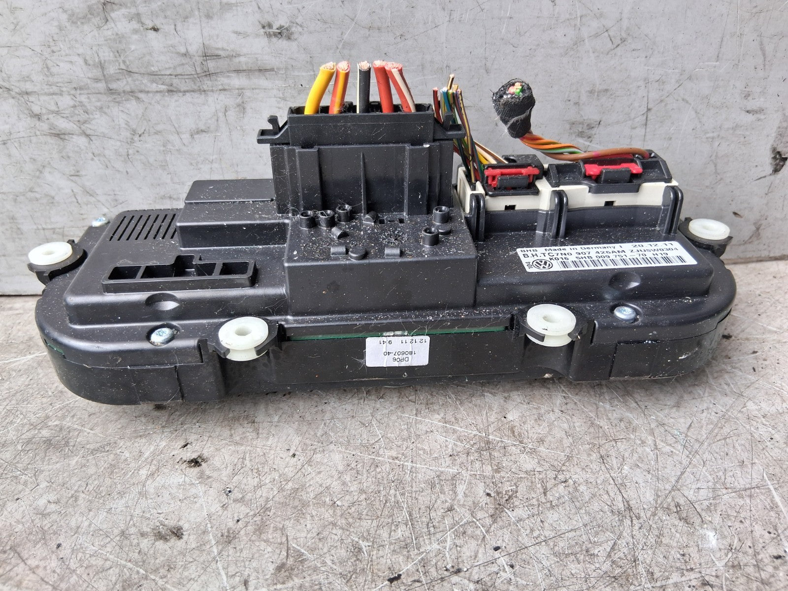 2011 VW VOLKSWAGEN GOLF MK6 AC HEATER CLIMATE CONTROL SWITCH PANEL 907426AM