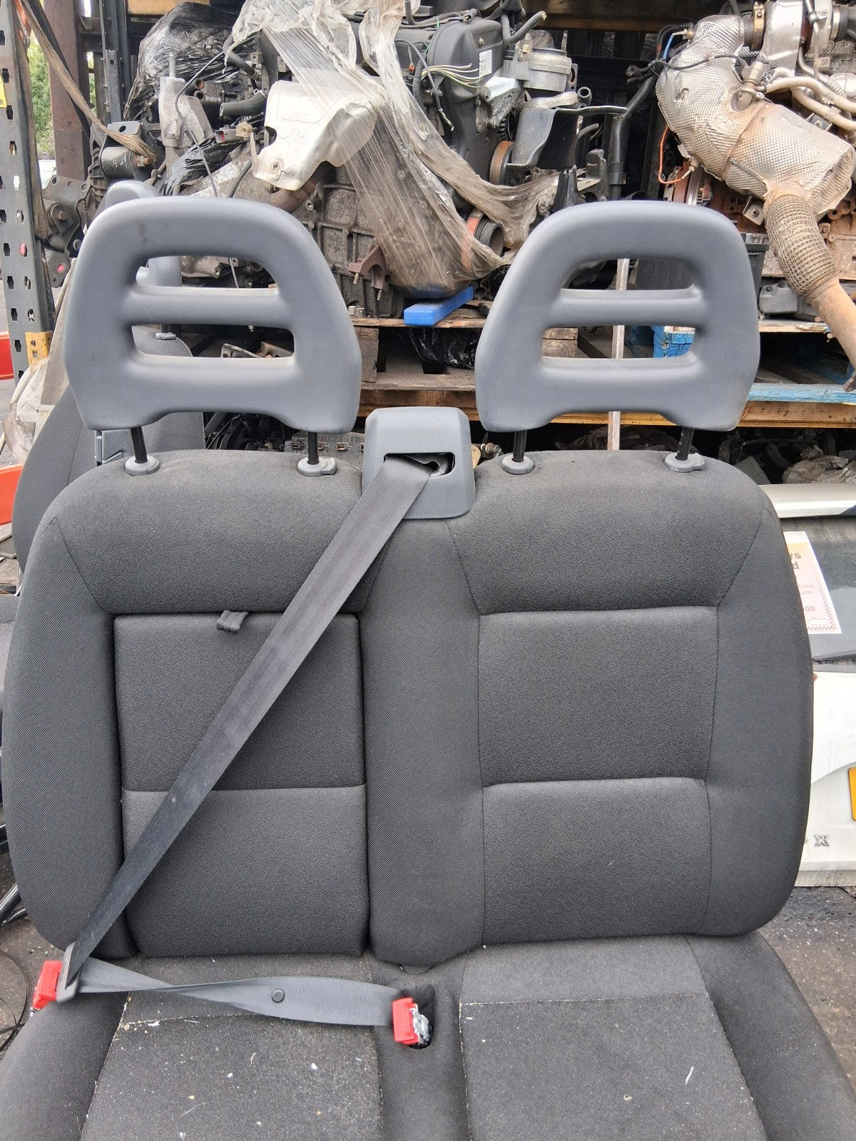 2024 FIAT DUCATO MK3 NSF PASSENGER SIDE FRONT LEFT COMPLETE TWIN DOUBLE SEAT